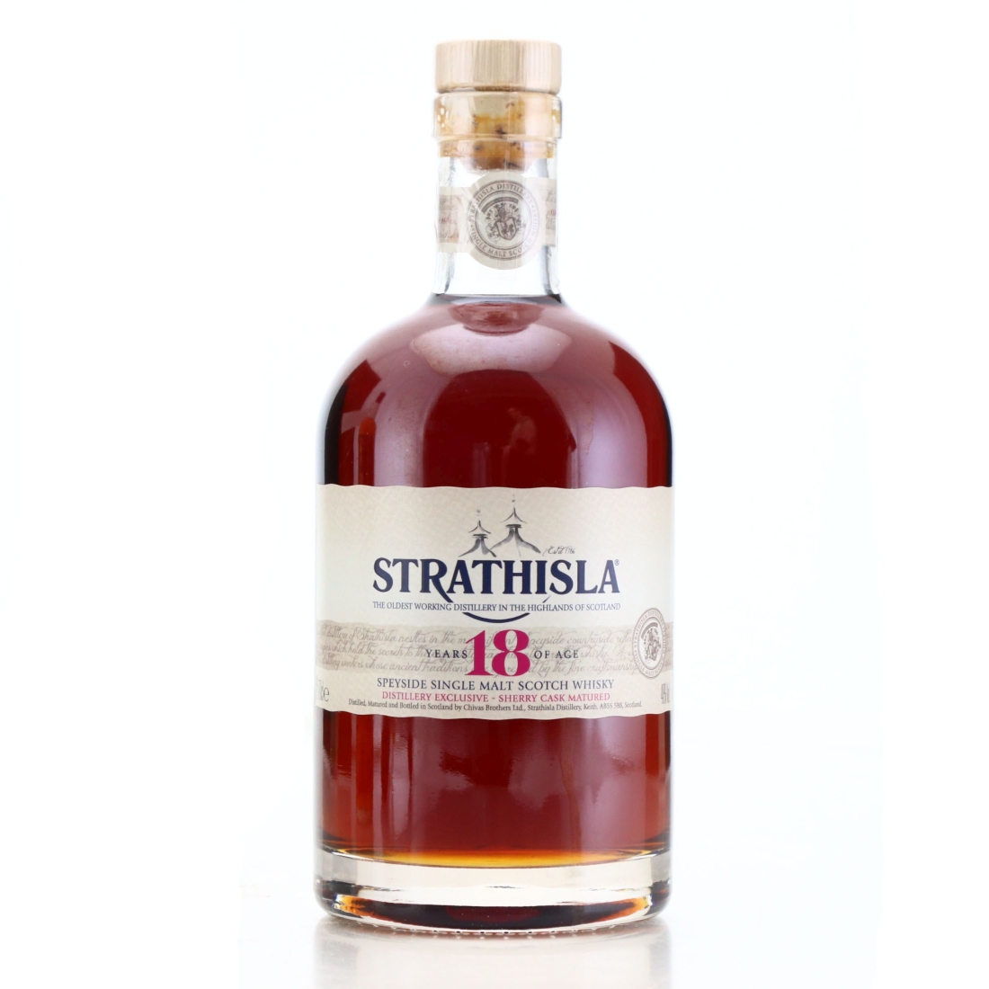 Strathisla 18 Year Old Sherry Cask Matured / Distillery Shop