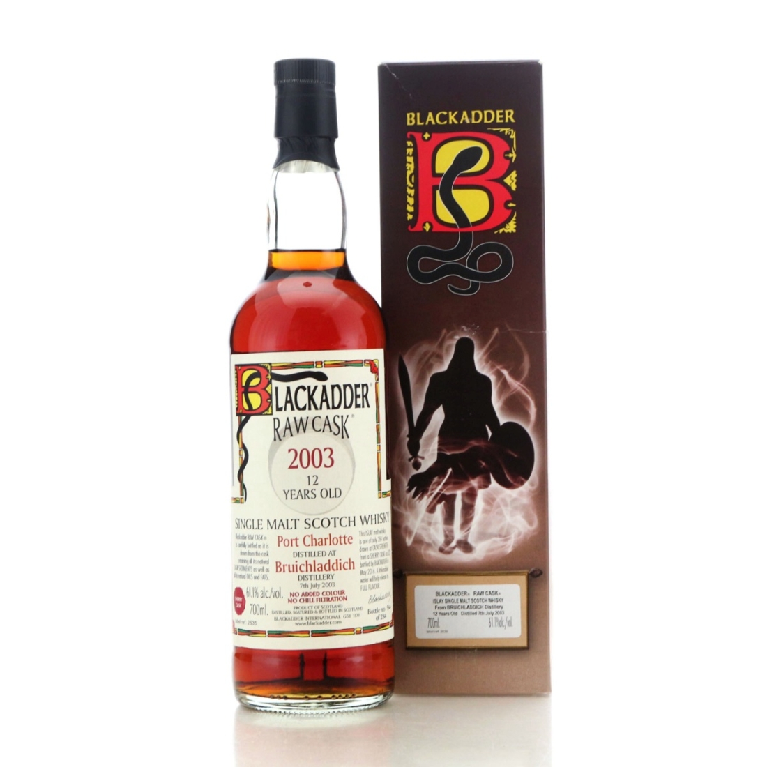 Port Charlotte 2003 Blackadder 12 Year Old Raw Cask