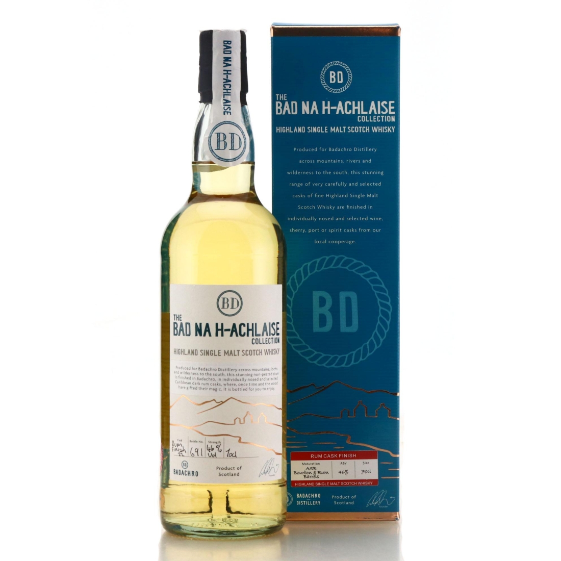 Bad na h-Achlaise Collection Rum Cask Finish