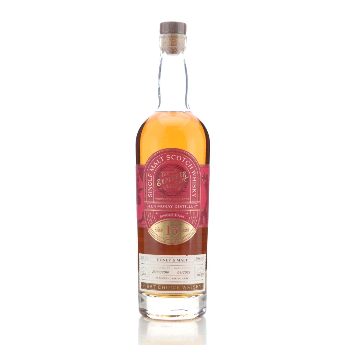 Glen Moray 2010 First Choice Single Cask 13 Year Old