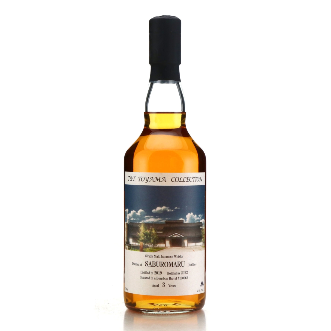 Saburomaru 2019  Single Cask #190062 / T&T Toyama Collection