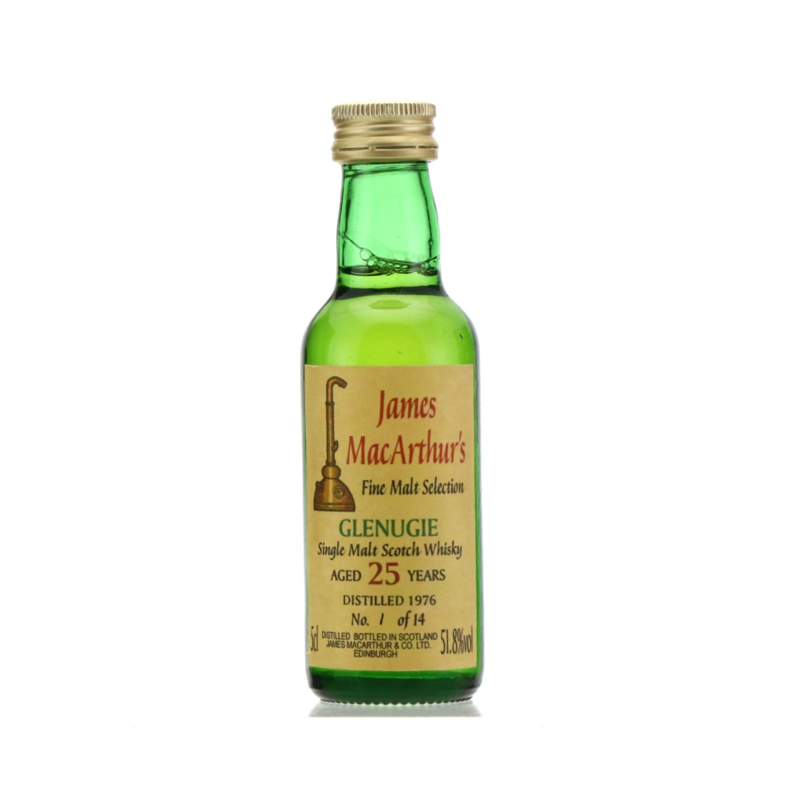 Glenugie 1976 James MacArthur 25 Year Old Miniature