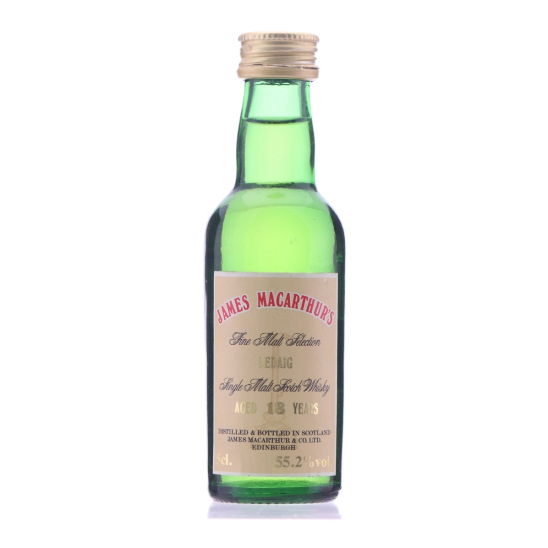 Ledaig 18 Year Old James MacArthur Cask Strength Miniature