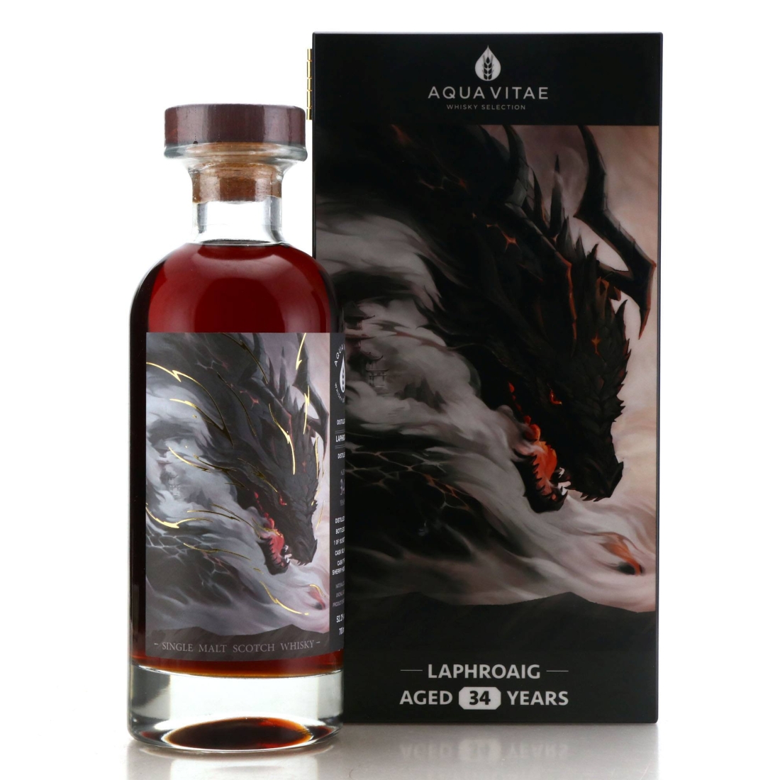 Laphroaig 1989 Aqua Vitae 34 Year Old / Divine Beasts