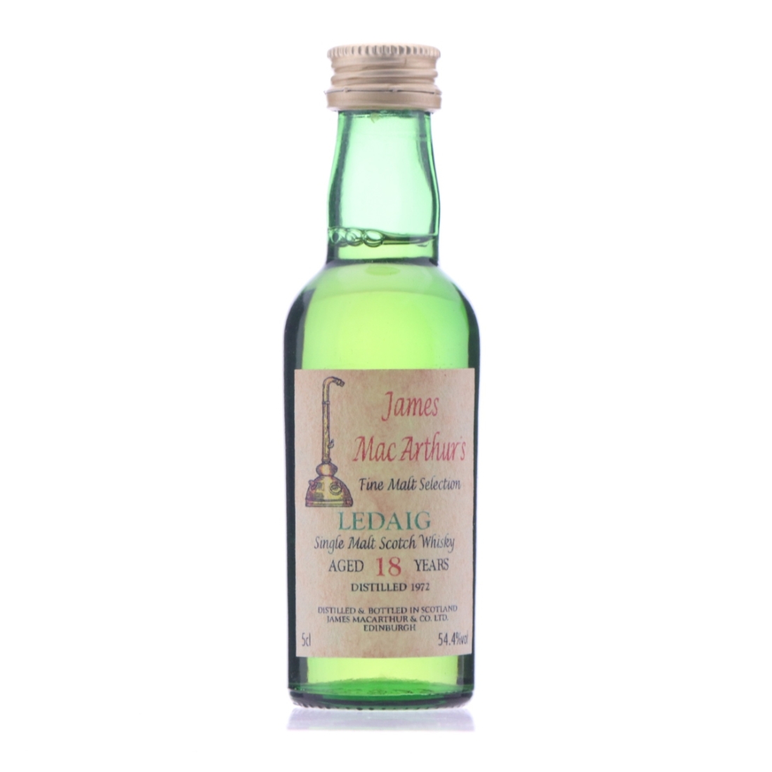 Ledaig 1972 James MacArthur 18 Year Old Miniature
