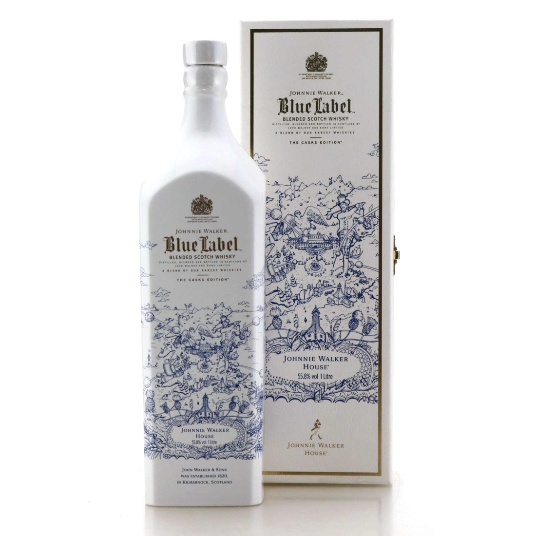Johnnie Walker Blue Label Casks Edition 1 Litre / Johnnie Walker House
