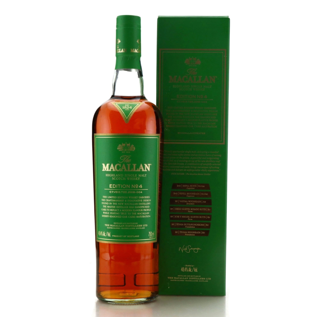 Macallan Edition No.4 75cl / US Import