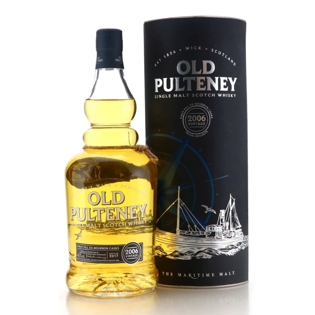 Old Pulteney 2006 First Fill ex-Bourbon Casks 1 Litre