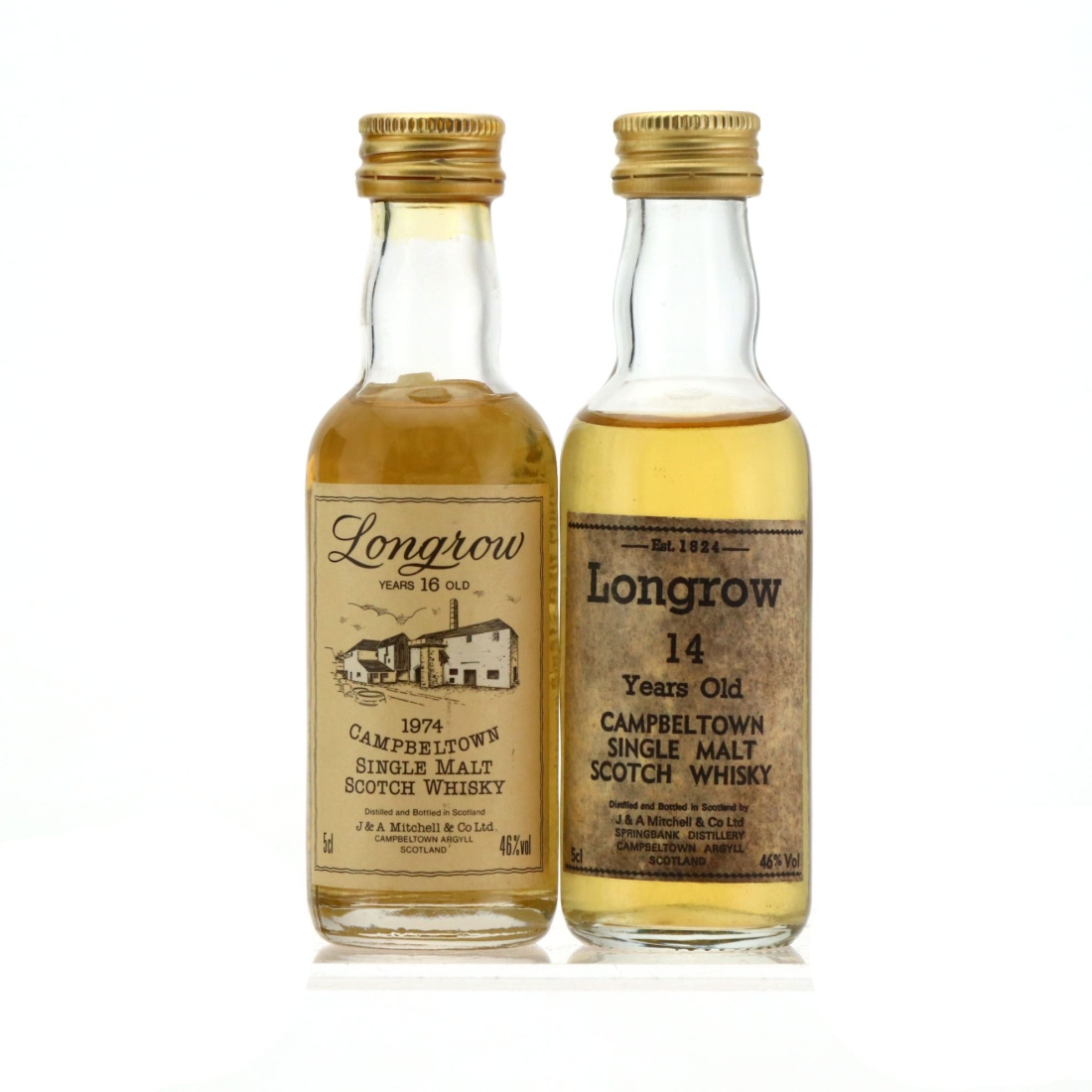 Longrow Miniature x 2