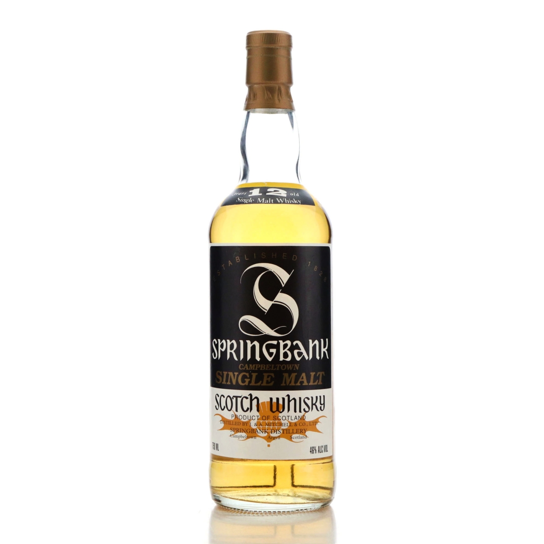 Springbank 12 Year Old 1980s 75cl / US Import