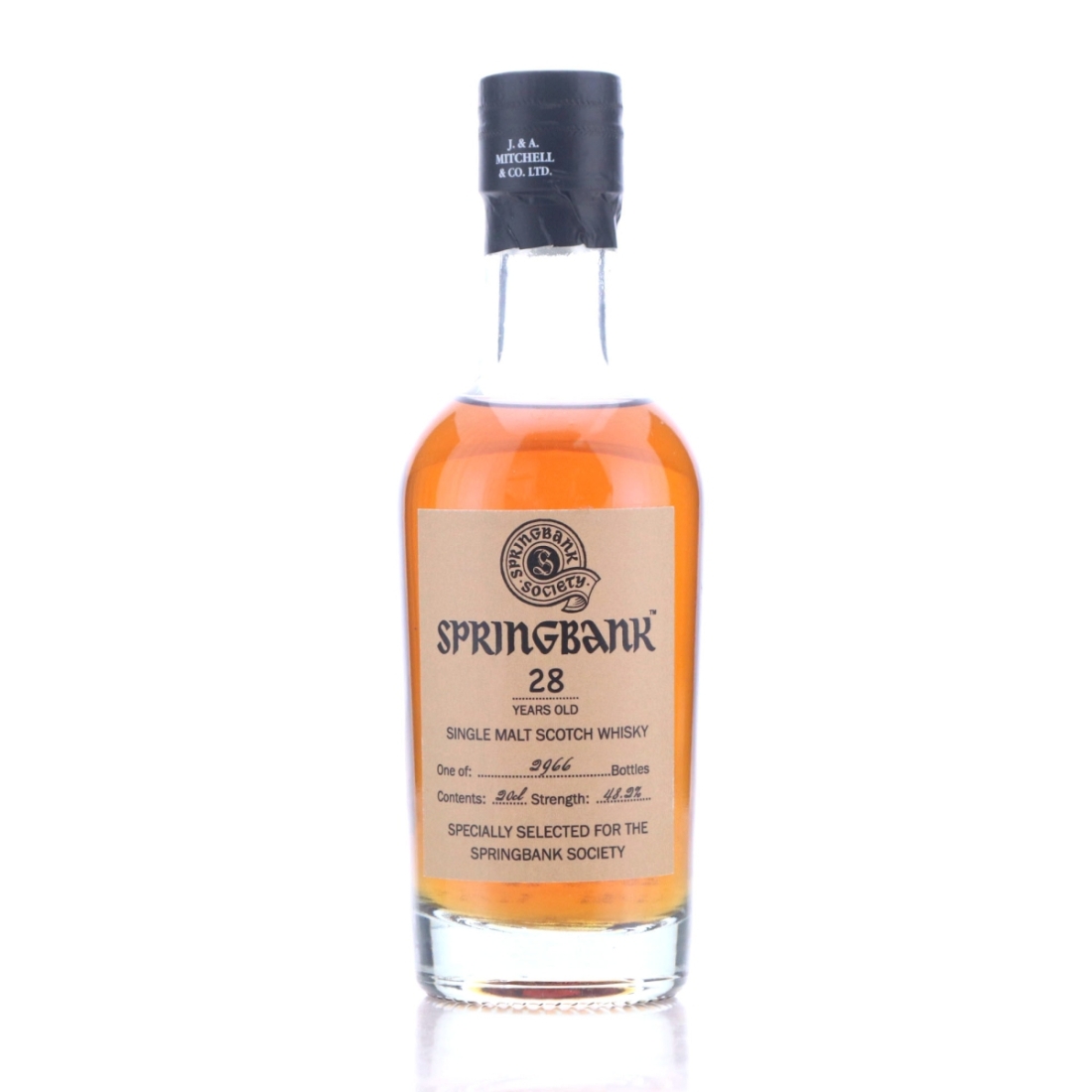 Springbank 28 Year Old Springbank Society 20cl
