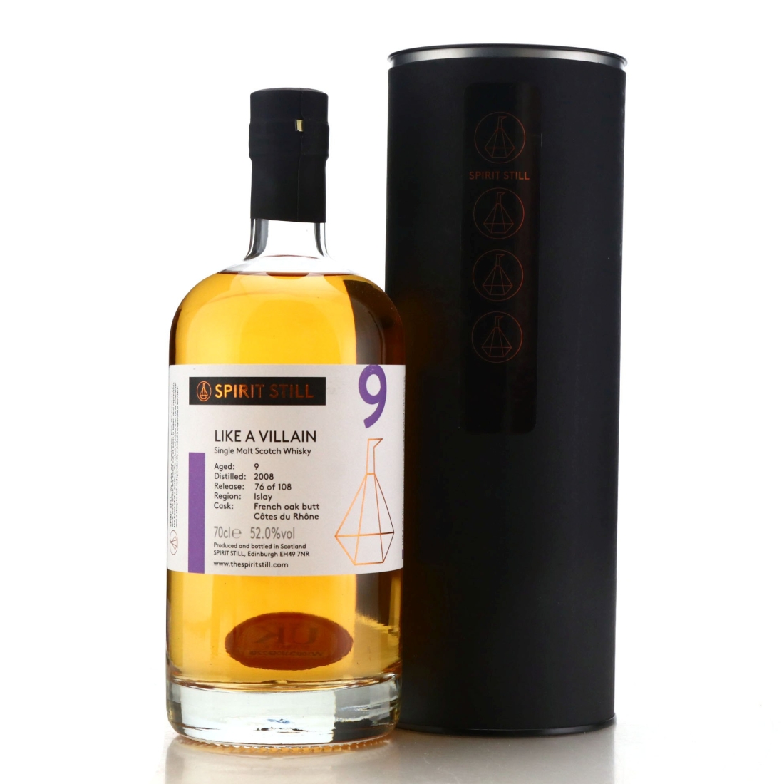 Image for Lagavulin 'Like a Villain' 2008 Spirit Still 9 Year Old