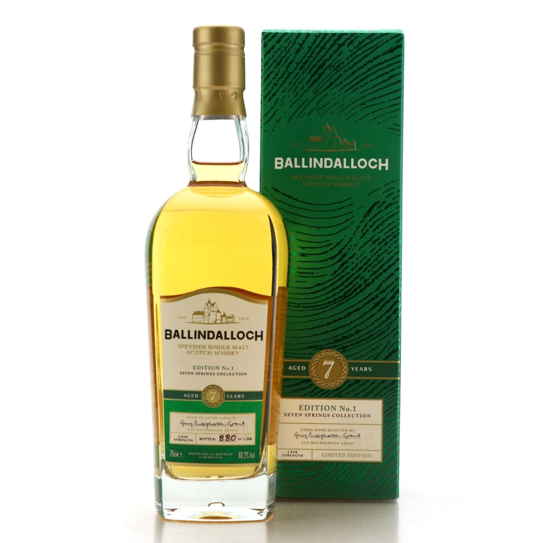 Ballindalloch 7 Year Old Seven Springs Edition No.1