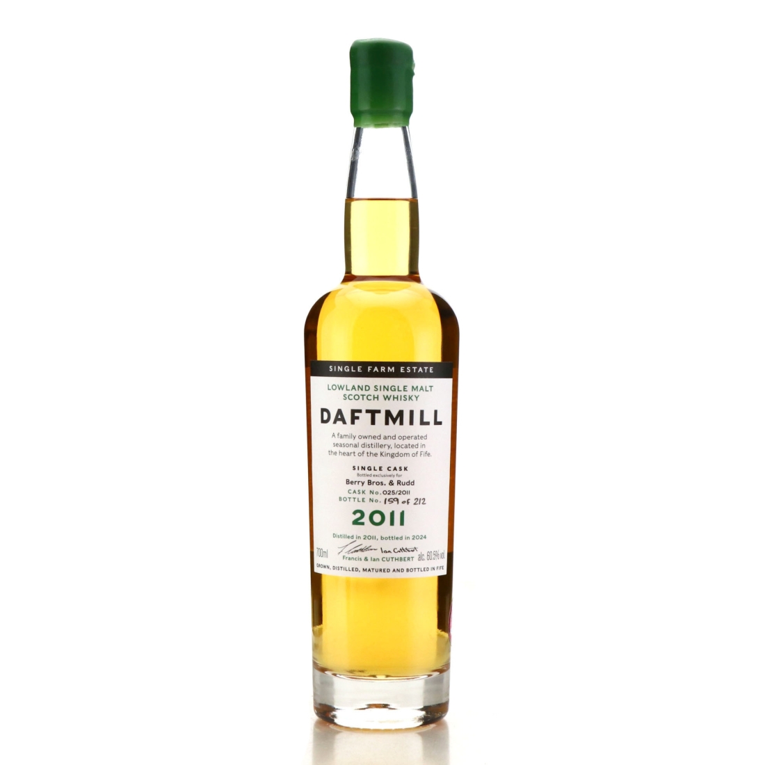 Daftmill 2011 Single Bourbon Cask #25 / Berry Bros. and Rudd