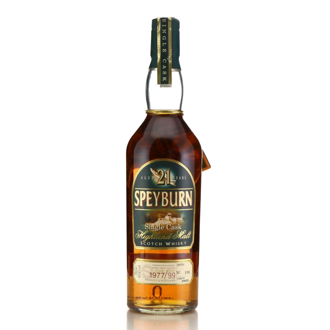 Speyburn 1977 Single Cask 21 Year Old #1860