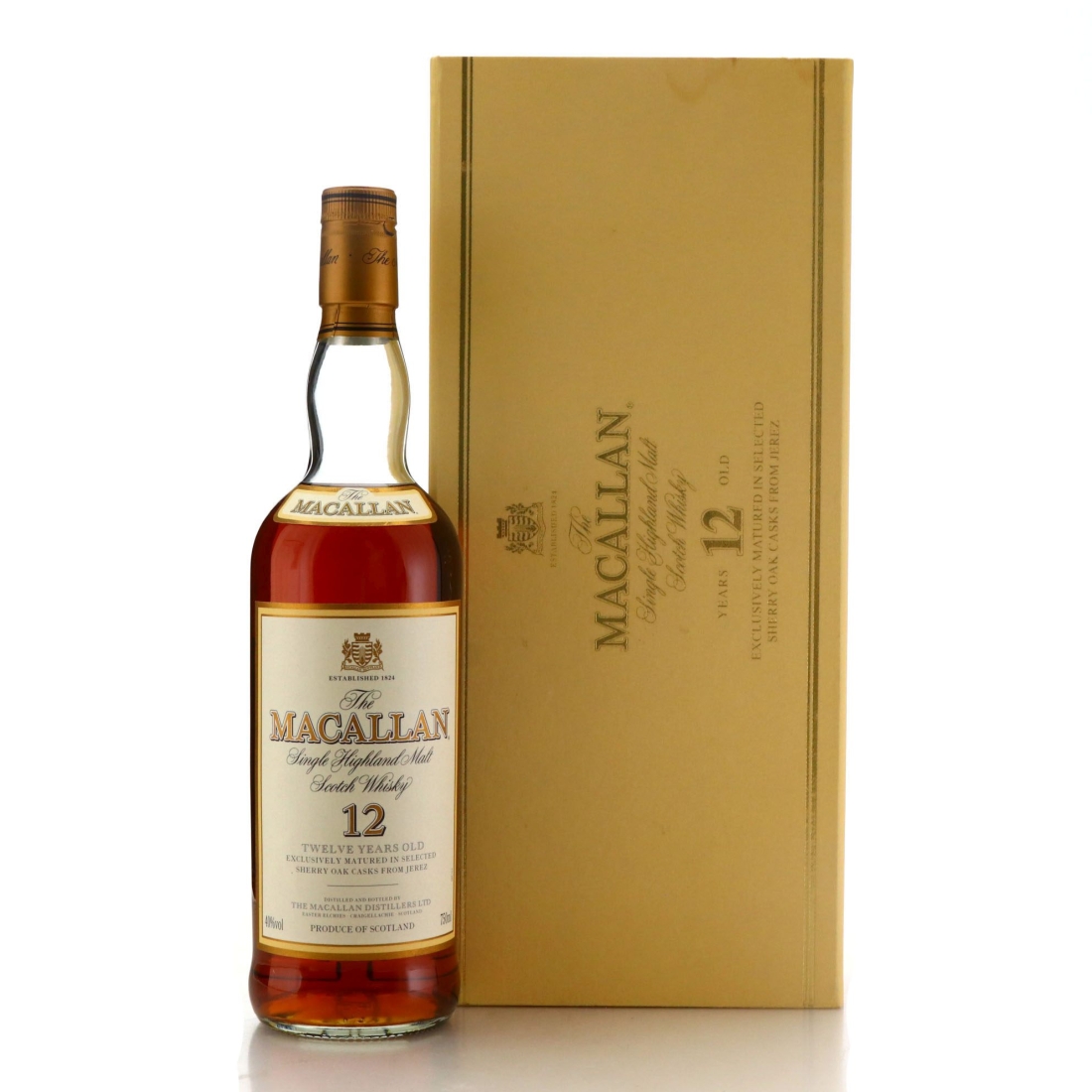 Macallan 12 Year Old 75cl early 2000s / Taiwan Import