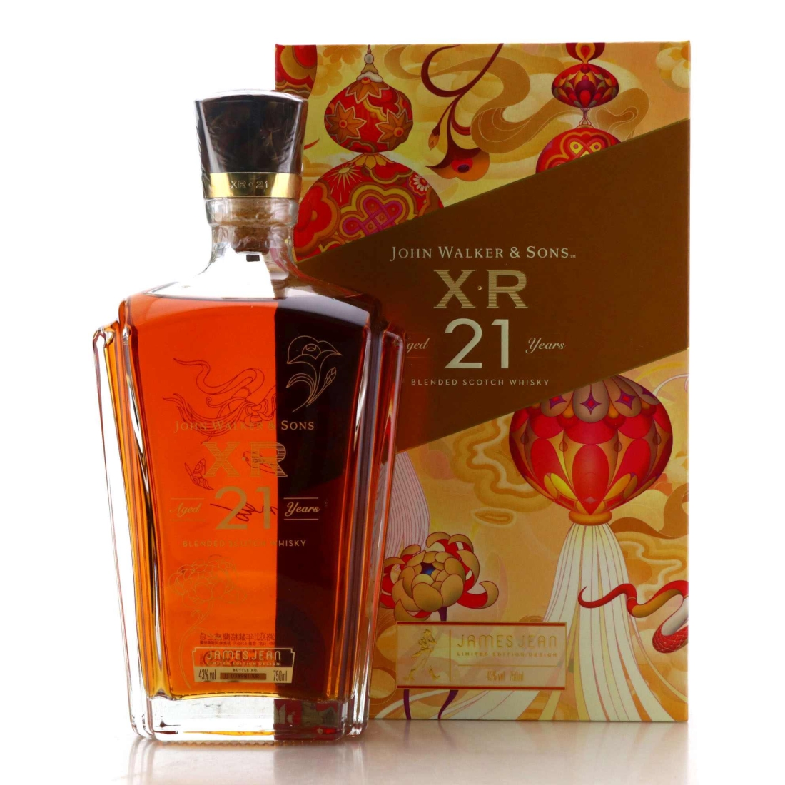 Johnnie Walker XR 21 Year Old  75cl / James Jean