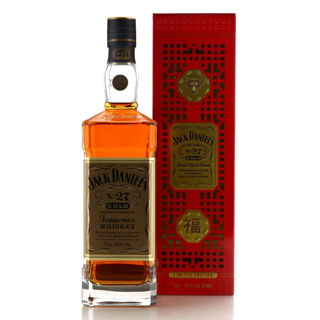 Jack Daniel's No.27 Gold Double Barreled 70cl / Year of the Ox