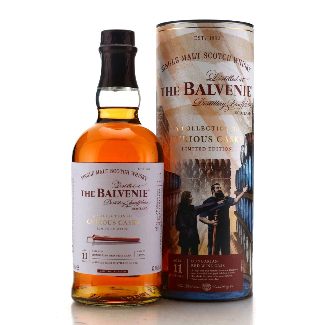 Balvenie 2012 A Collection of Curious Casks 11 Year Old