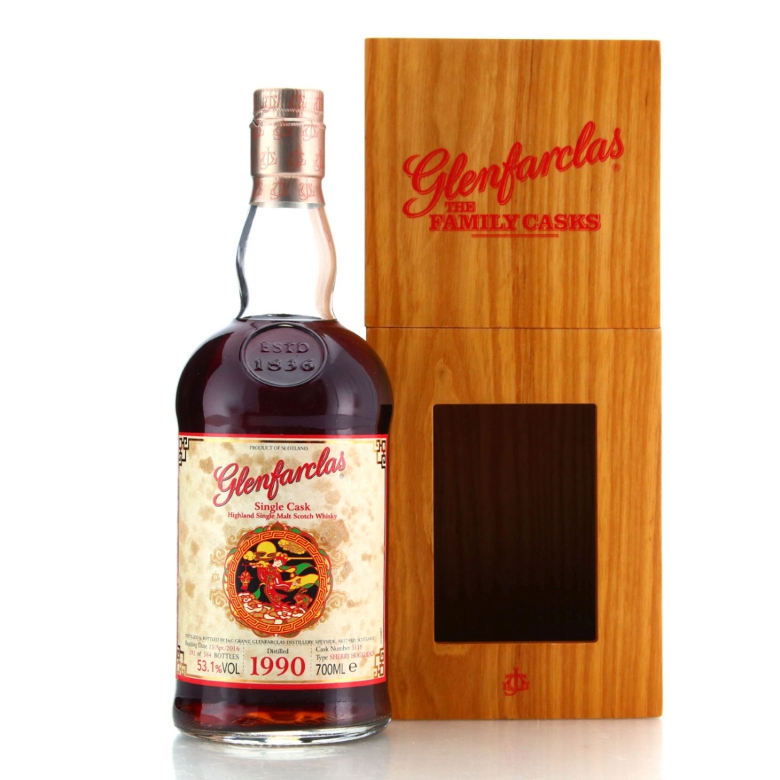 Glenfarclas 1990 Family Cask #5118 / Taiwan