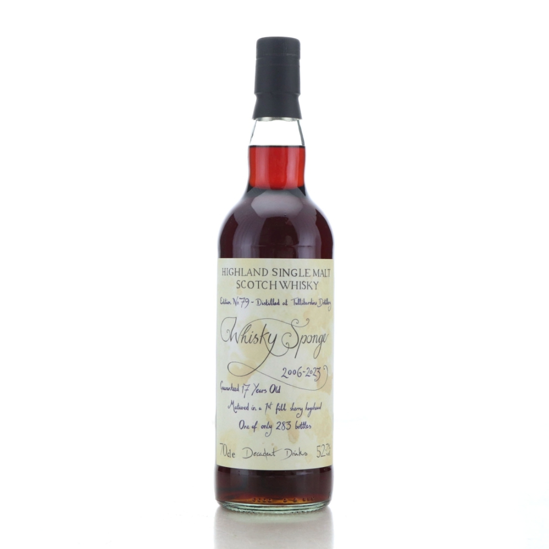 Tullibardine 2006 Whisky Sponge 17 Year Old Edition No.79