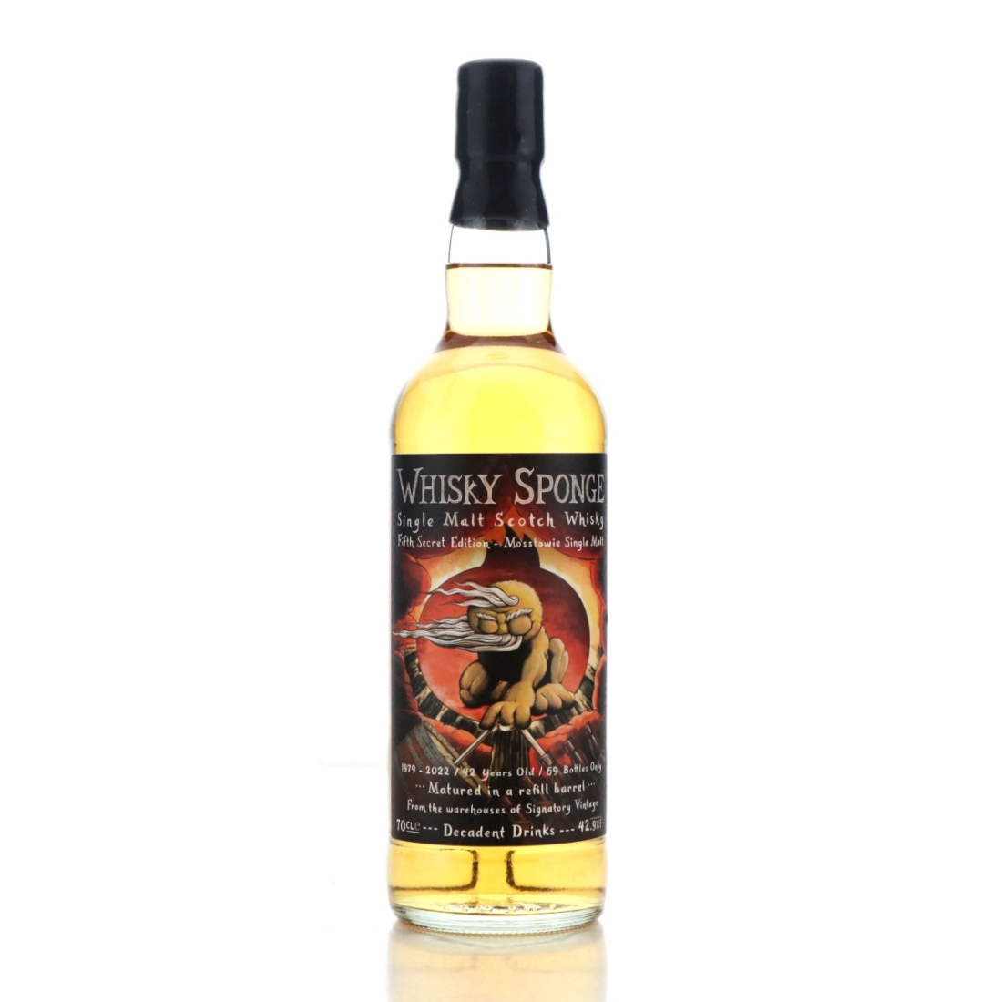 Mosstowie 1979 Whisky Sponge 42 Year Old Fifth Secret Edition