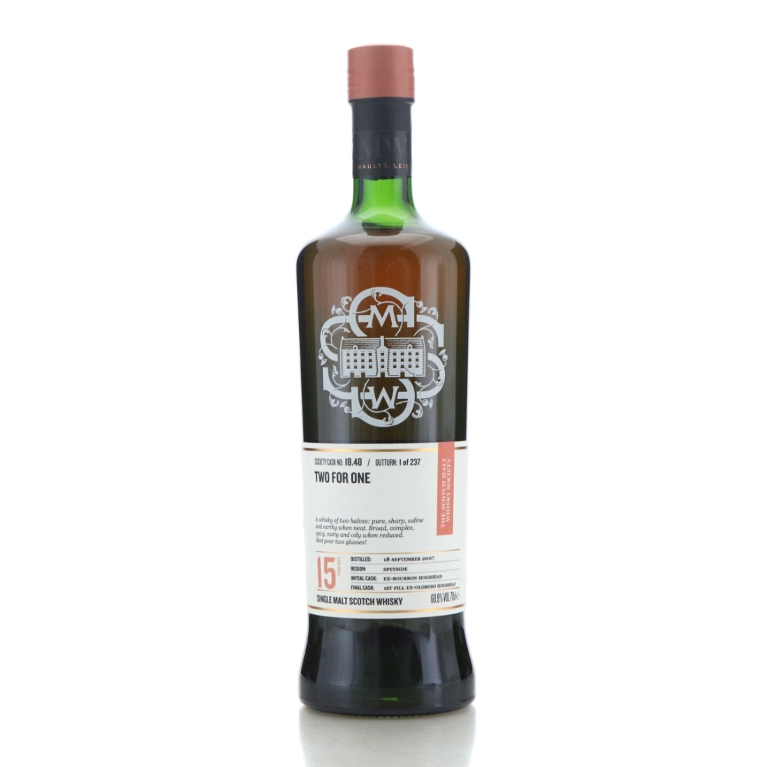Inchgower 2007 SMWS 15 Year Old 18.48