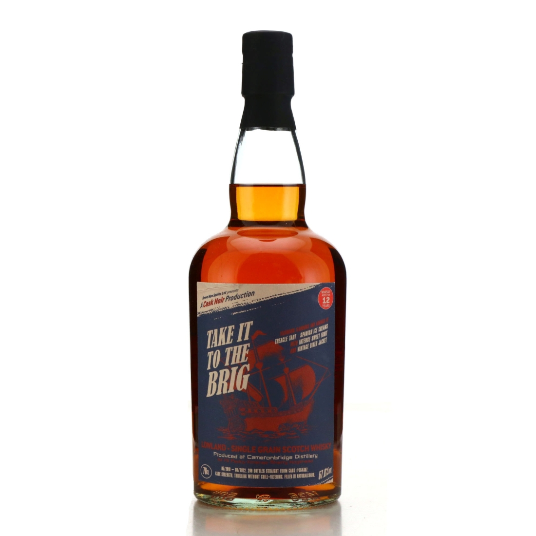 Cameronbridge 2010 Brave New Spirits 12 Year Old / Cask Noir - The Ben Charity Lot