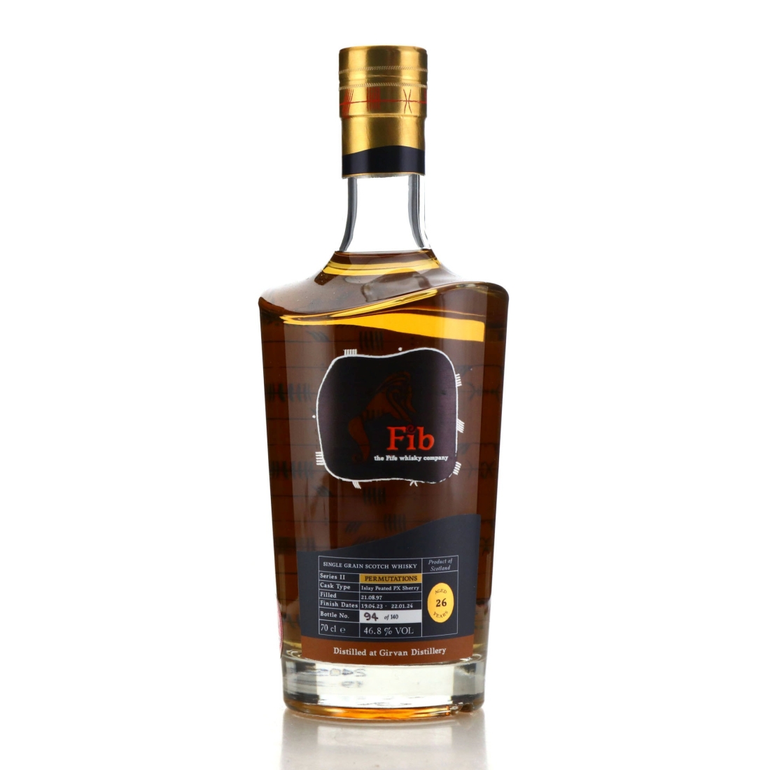 Girvan 1997 Fib Whisky 26 Year Old / The Ben Charity Lot