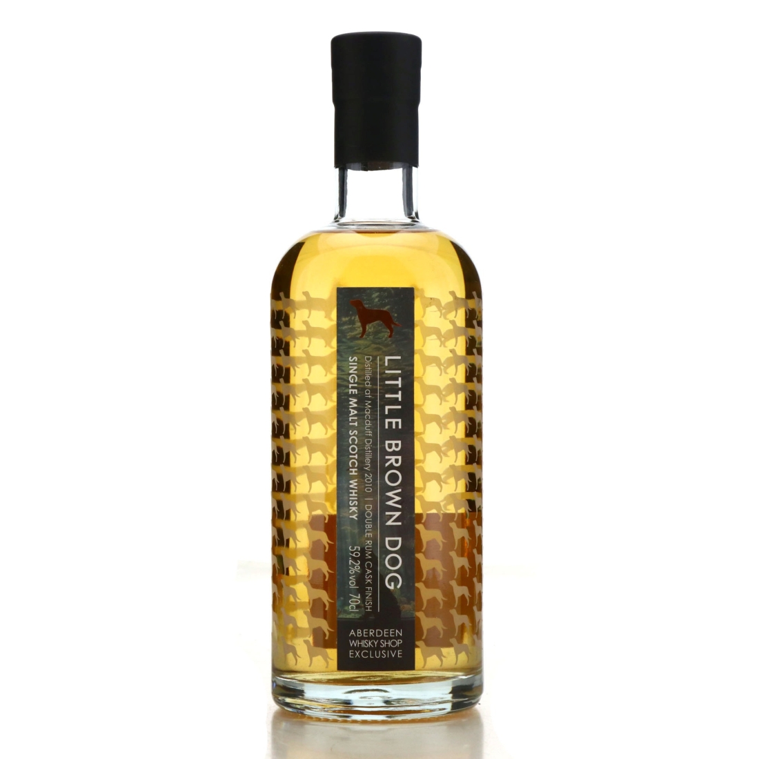 Macduff 2010 Little Brown Dog / Aberdeen Whisky Shop - The Ben Charity Lot
