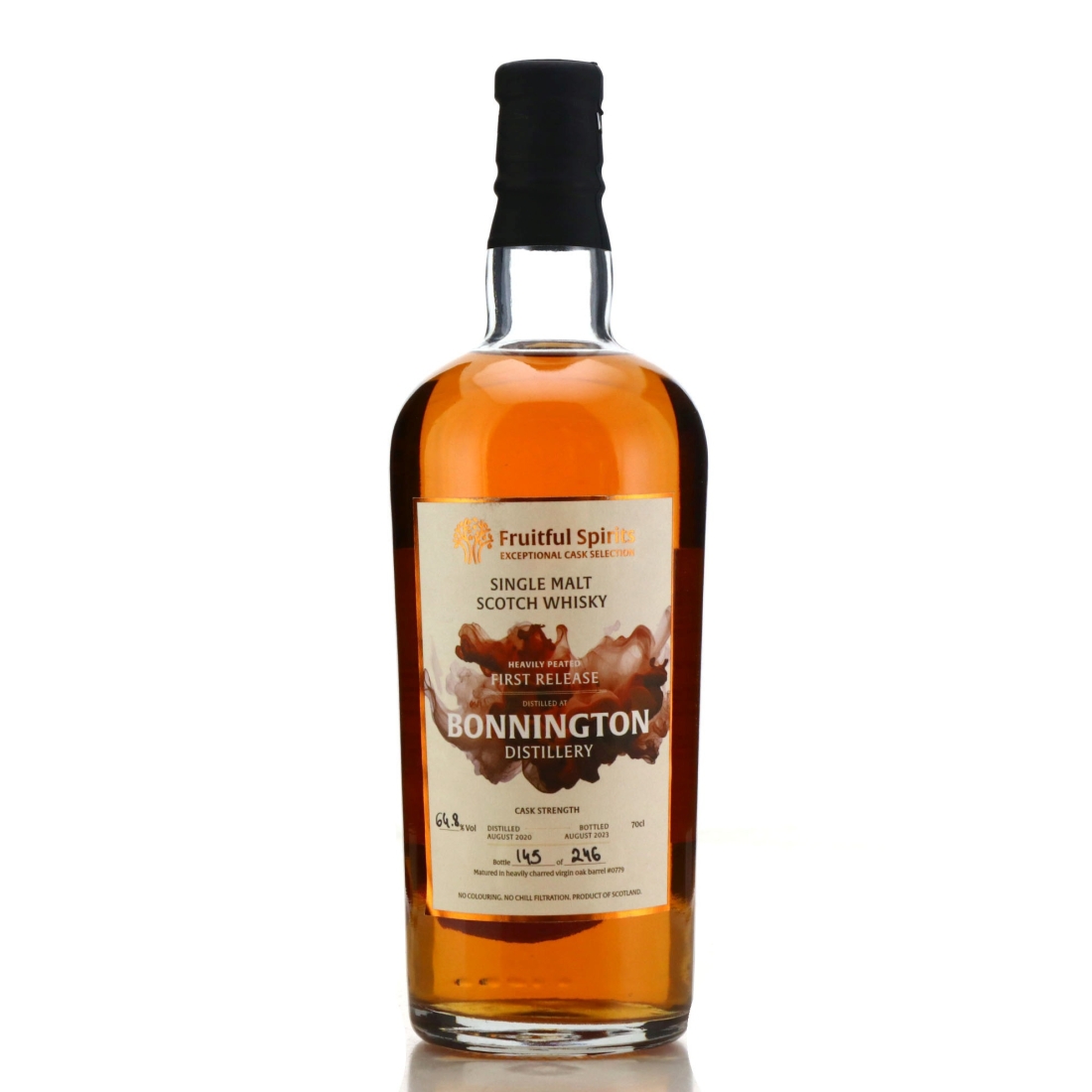 Bonnington 2020 Fruitful Spirits Heavily Peated First Release