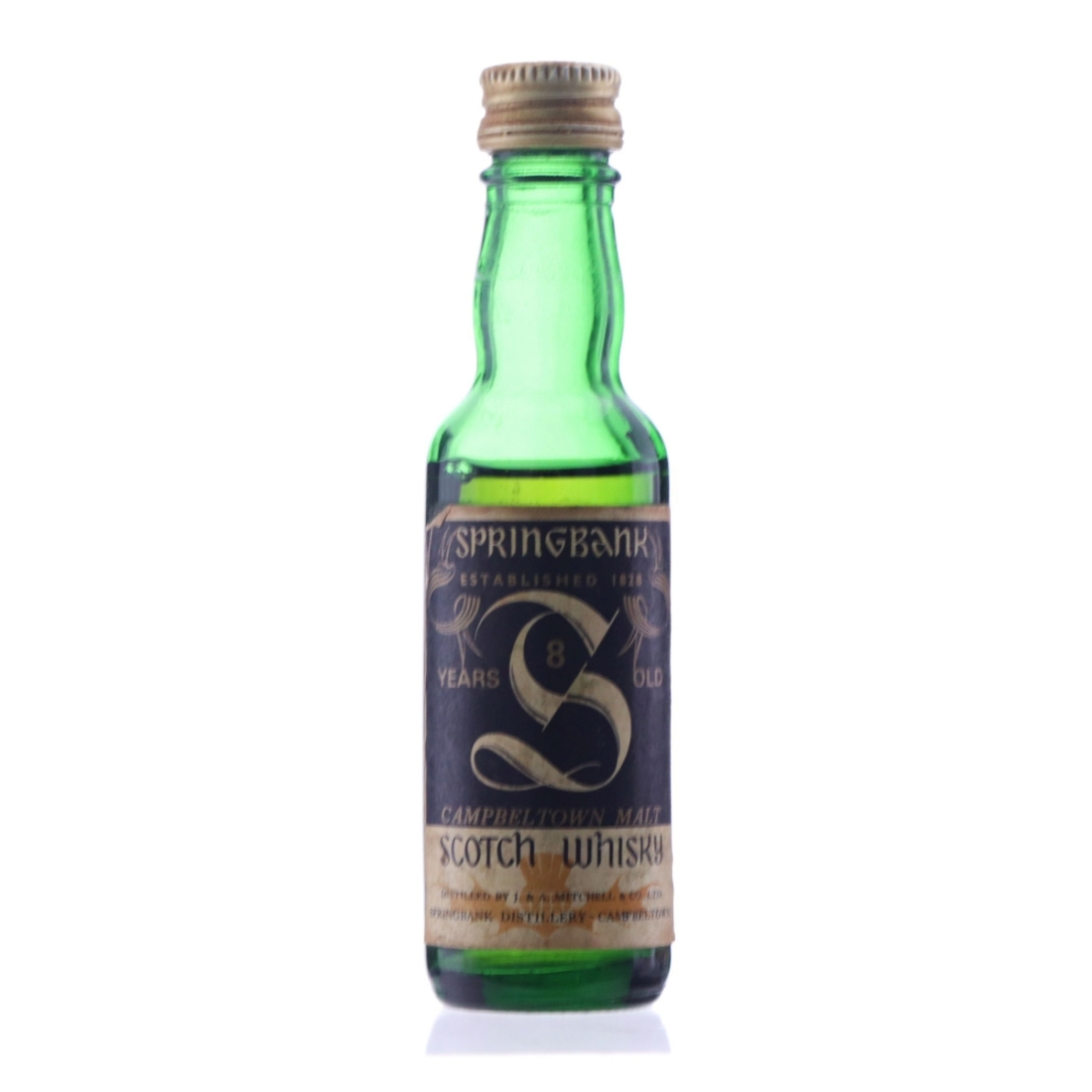 Springbank 8 Year Old Miniature 1970s