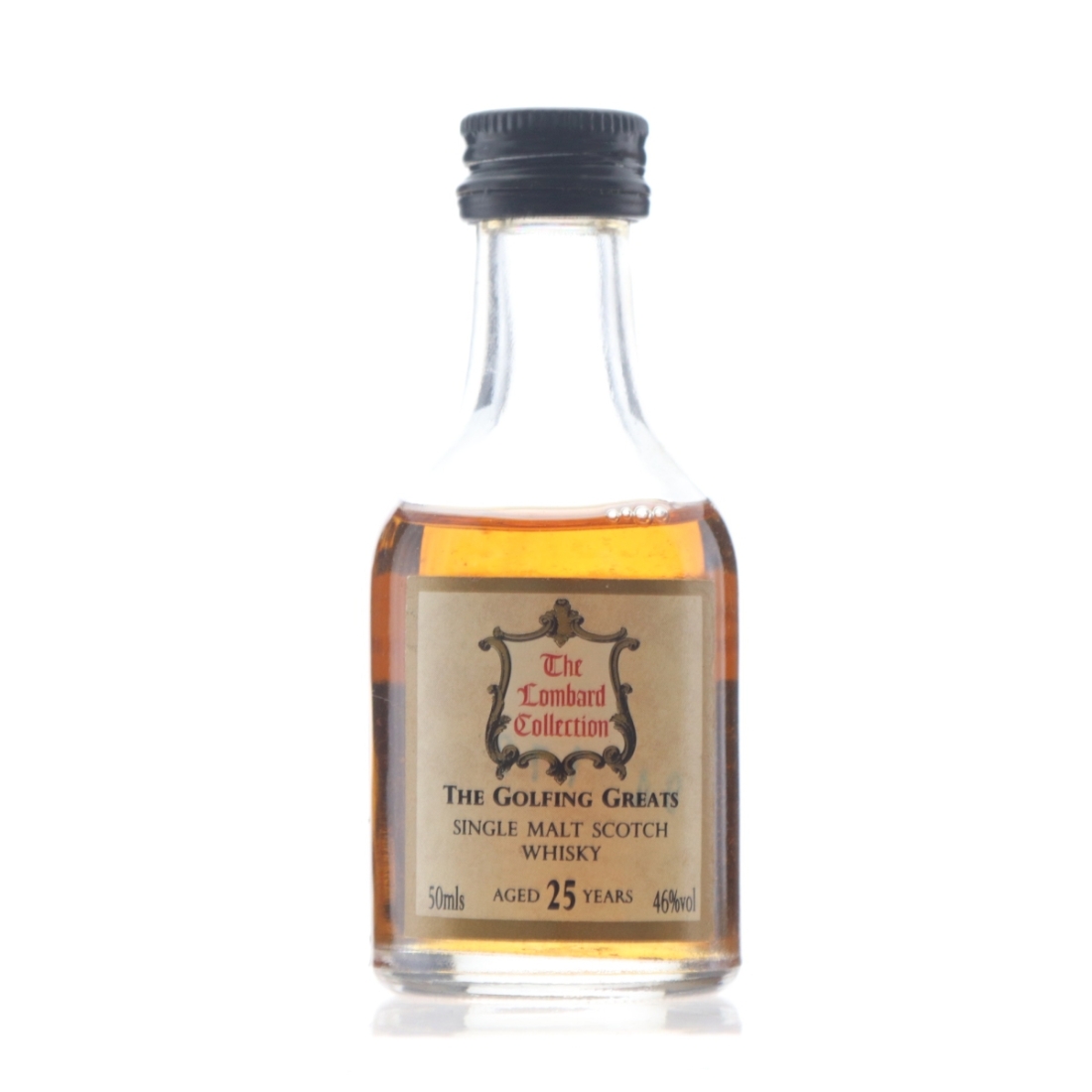 Springbank 25 Year Old Lombard Miniature 1994 / Golfing Greats