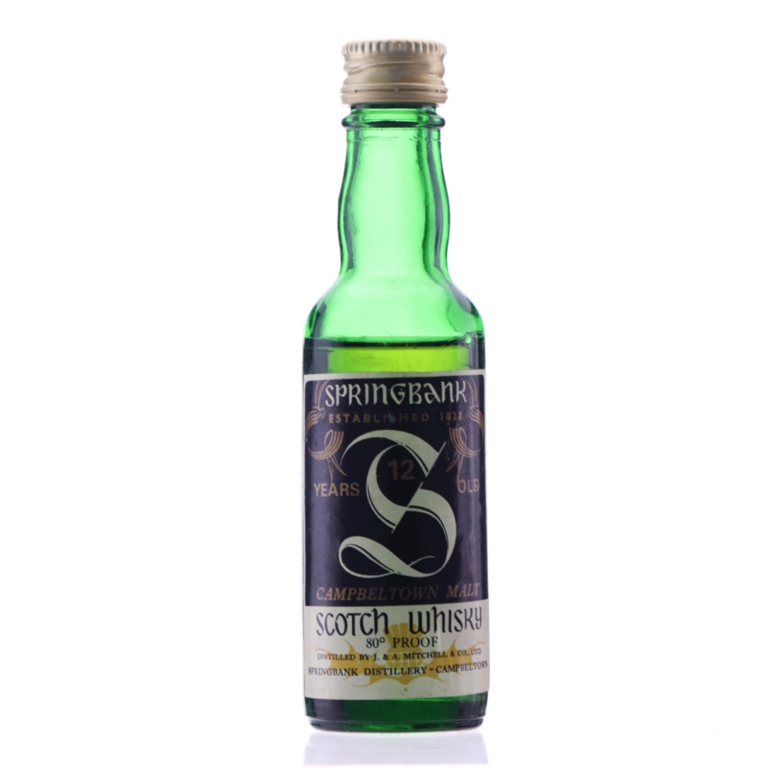 Springbank 12 Year Old Miniature 1970s