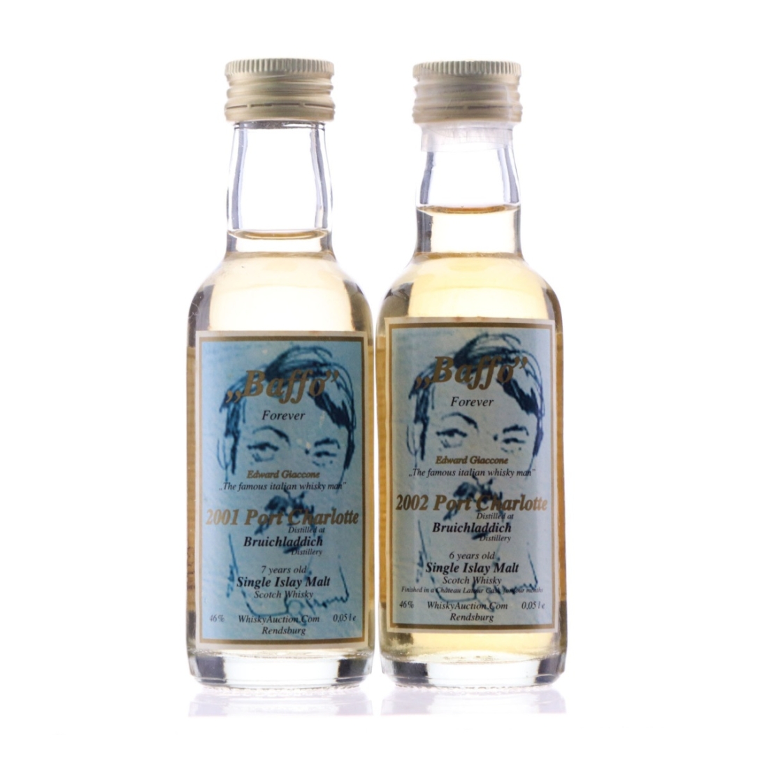 Port Charlotte 2001 & 2002 Baffo Forever Miniatures x 2