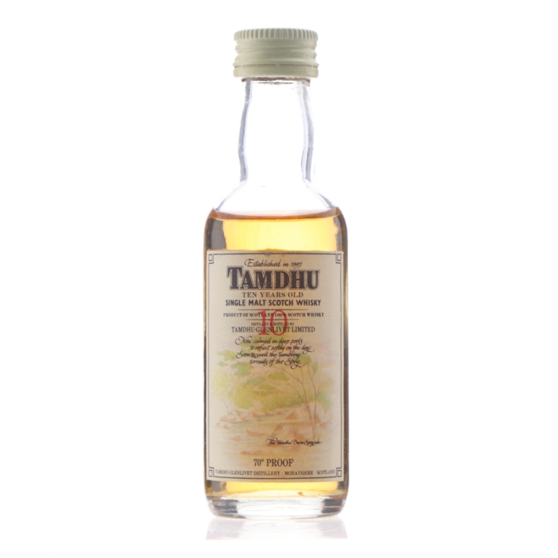 Tamdhu 10 Year Old Miniature 1970s