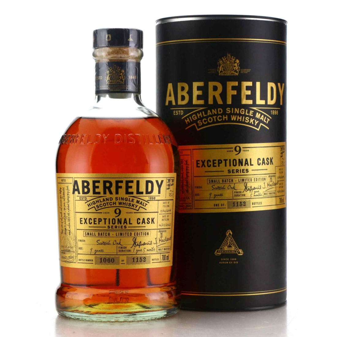 Aberfeldy 2014 Exceptional Cask 9 Year Old