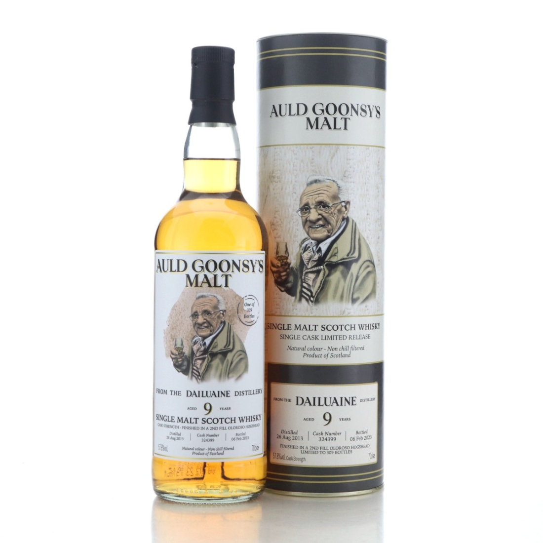 Dailuaine 2013 Auld Goonsy's 9 Year Old