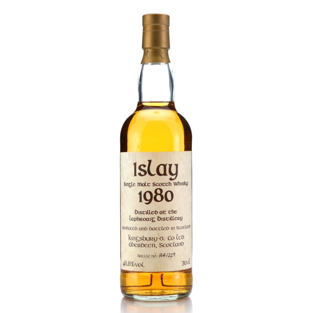 Laphroaig 1980 Kingsbury 21 Year Old Celtic Label