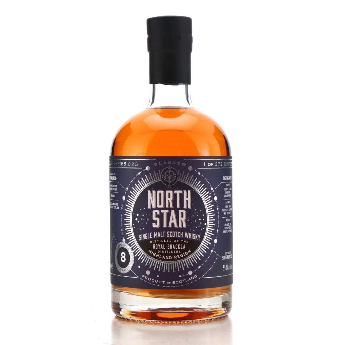 Royal Brackla 2014 North Star 8 Year Old / The Ben Charity Lot