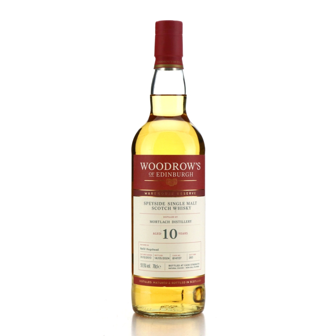 Mortlach 2013 Woodrow's 10 Year Old / The Ben Charity Lot