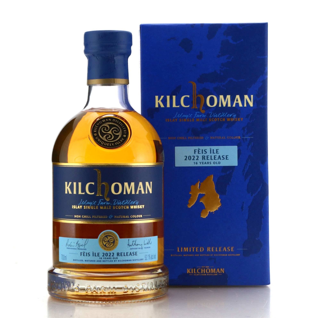 Kilchoman 16 Year Old / Feis Ile 2022 / Signed by Anthony Wills - The Ben Charity Lot