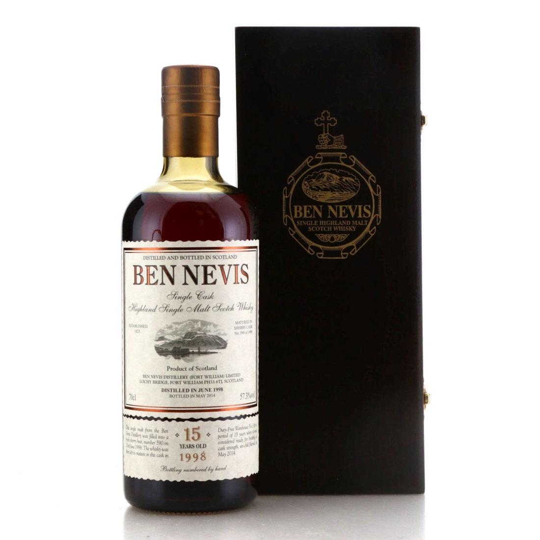 Ben Nevis 1998 Single Sherry Cask 15 Year Old #590 / The Ben Charity Lot