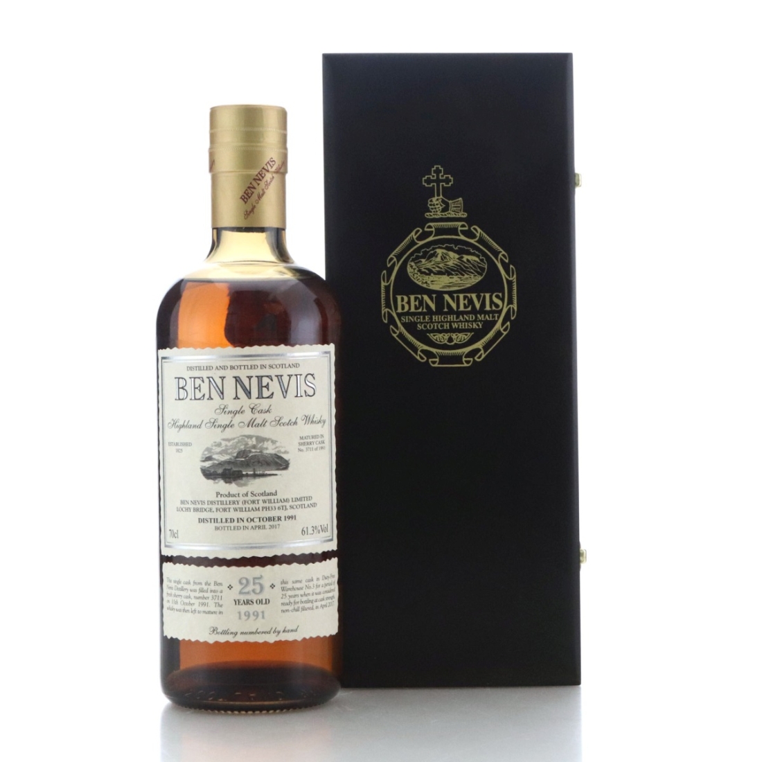 Ben Nevis 1991 Single Sherry Cask 25 Year Old #3711 / The Ben Charity Lot