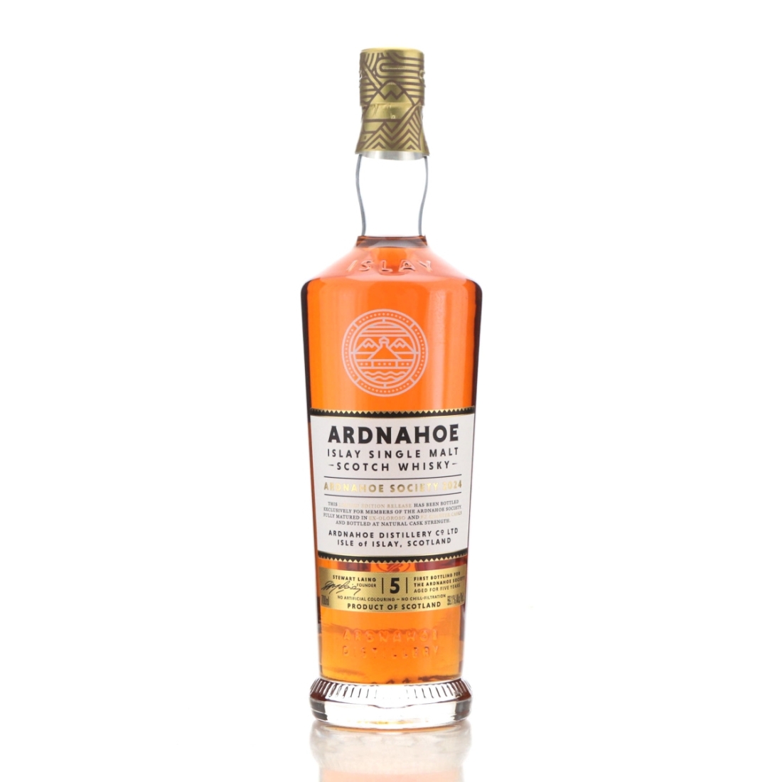 Ardnahoe 5 Year Old / Members Society Inaugural Release 2024