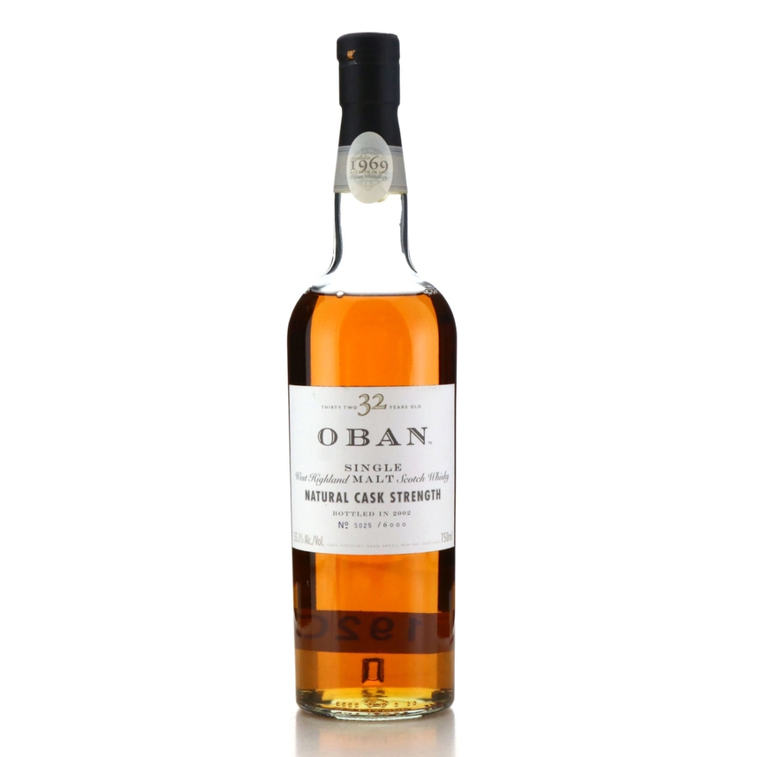 Oban 1969 Cask Strength 32 Year Old 75cl / US Import