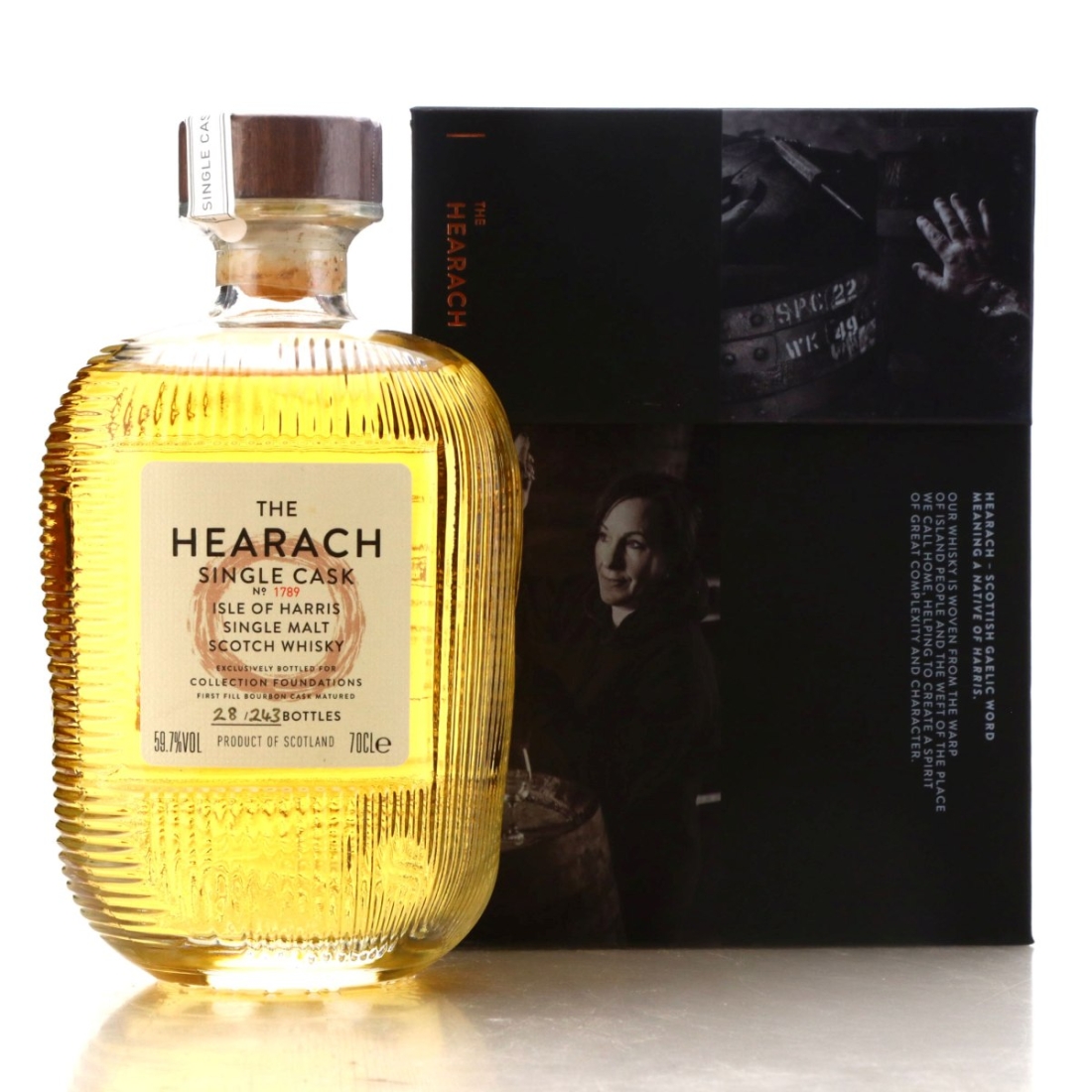 Hearach 2018 Single Bourbon Cask #1789 / Collection Foundations