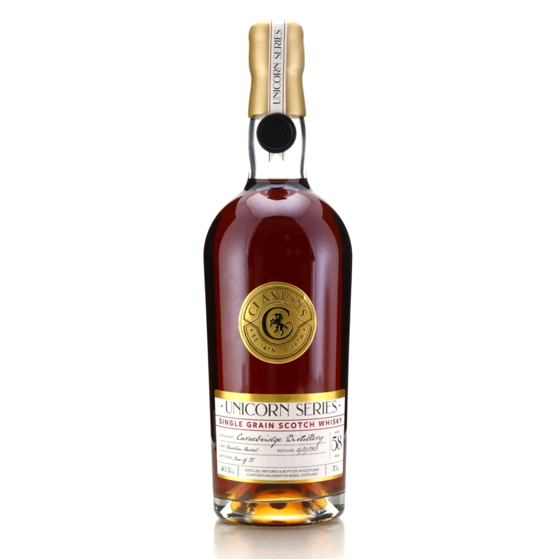 Carsebridge 1965 Claxton's 58 Year Old