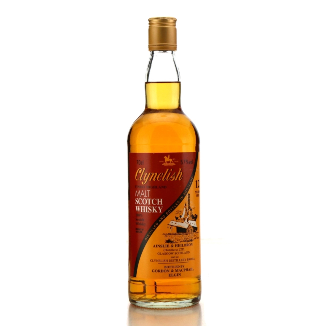 Clynelish 12 Year Old Ainslie and Heilbron 57% 1990s