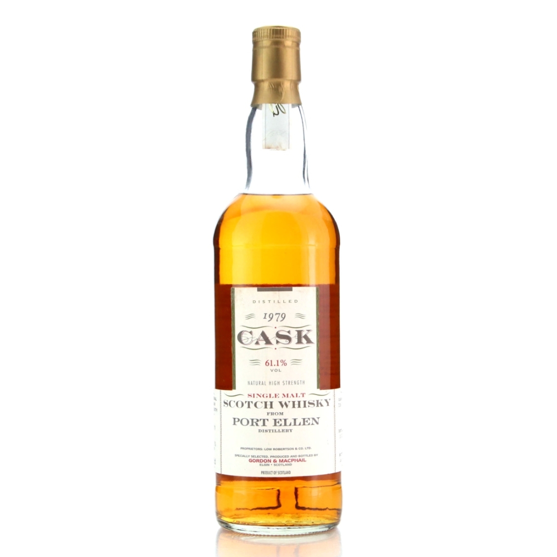 Port Ellen 1979 Gordon and MacPhail Cask Strength / 61.1%